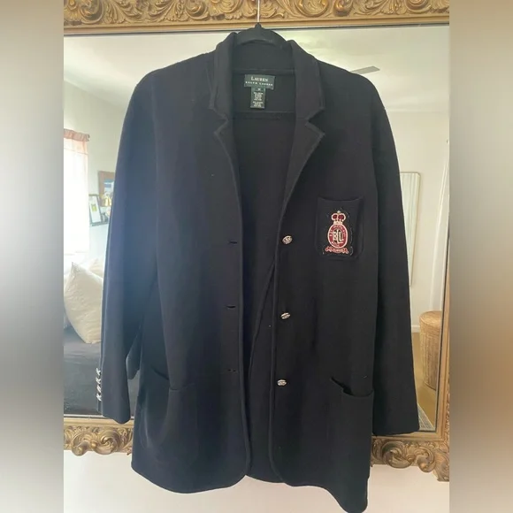 Vintage Ralph Lauren Cotton Cardgain - Picture 1 of 3